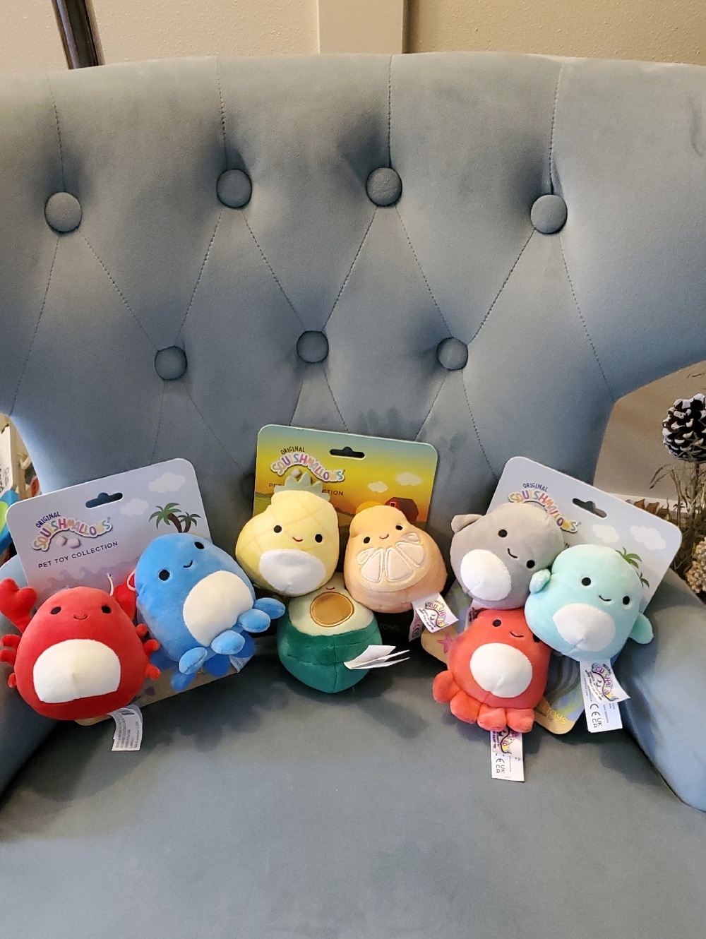8 Squishmallow Pet SQUEAKERS